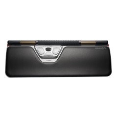 Contour RollerMouse Red Plus - Ergonomic Central Pointing Device in Black & Silver for Enhanced Comfort and Productivity